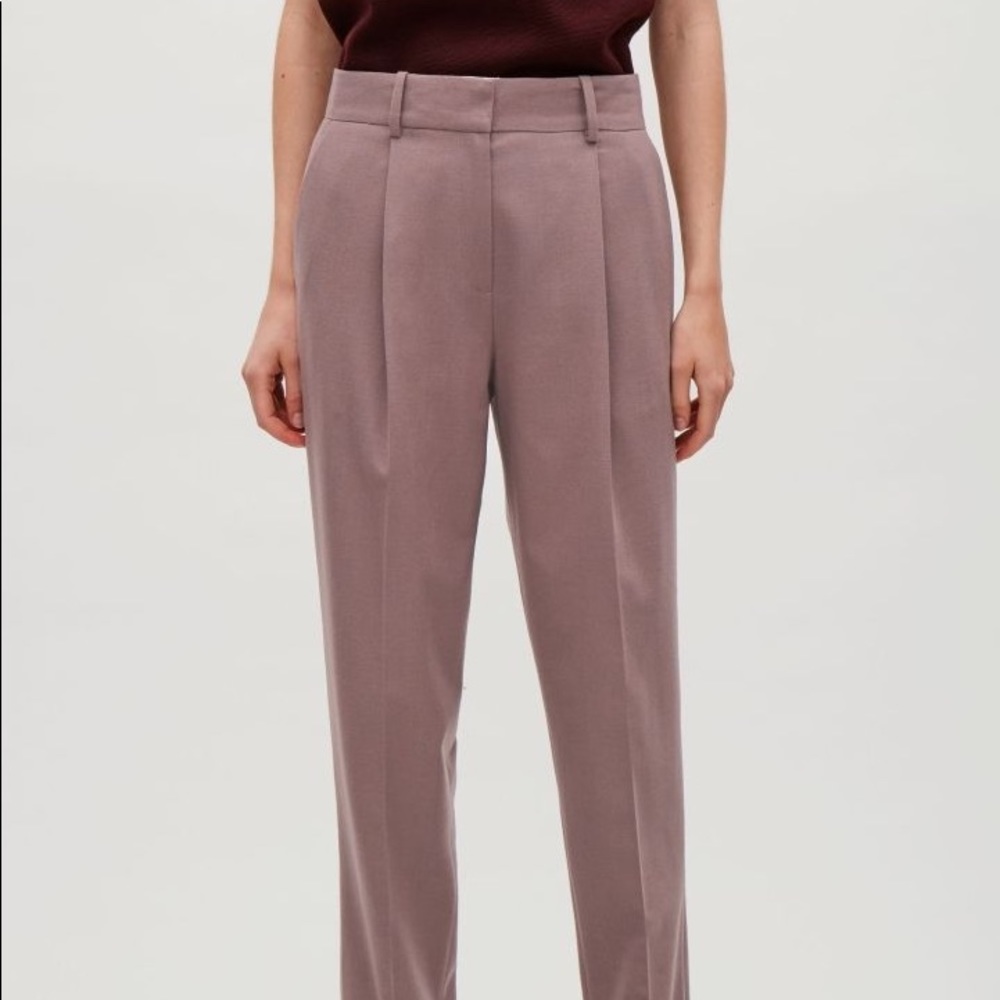 COS cuffed trousers